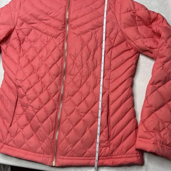 PENDLETON Base Warmth Duck Down Coral Puffer Jacket Size S - Picture 12 of 13